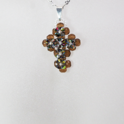 Pendant 30cm - Ciara-Silver Chain - Pendant 30cm - Laiton argenté